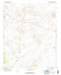 Springerville NW 1968 topographic map thumbnail