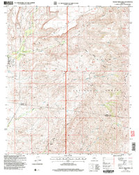 Squaw Creek Mesa topographic map thumbnail