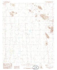 Squaretop Hills West 1986 topographic map thumbnail