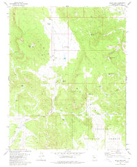 Squaw Peak topographic map thumbnail
