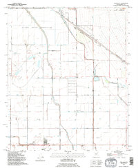 Stanfield 1992 topographic map thumbnail
