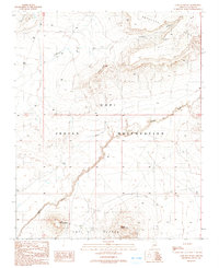 Star Mountain 1991 topographic map thumbnail