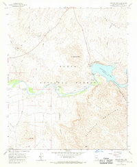 Stewart Mtn. 1964 topographic map thumbnail