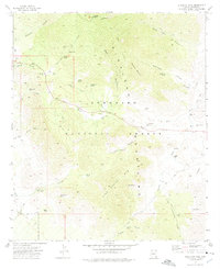 Stockton Pass 1972 topographic map thumbnail