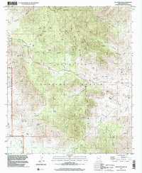 Stockton Pass 1996 topographic map thumbnail