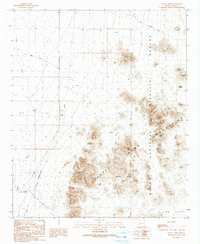 Stone Cabin 1990 topographic map thumbnail