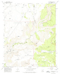 Strawberry 1967 topographic map thumbnail