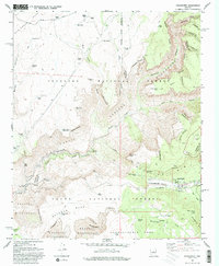 Strawberry 1967 topographic map thumbnail