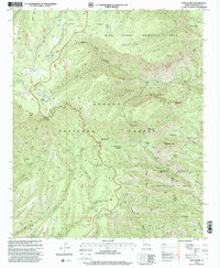 Strayhorse 1997 topographic map thumbnail