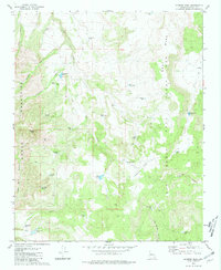 Sunrise Peak 1980 topographic map thumbnail
