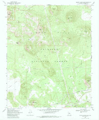 Sunset Crater East 1969 topographic map thumbnail