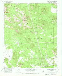 Sunset Crater East 1969 topographic map thumbnail