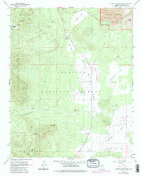 Sunset Crater West 1966 topographic map thumbnail