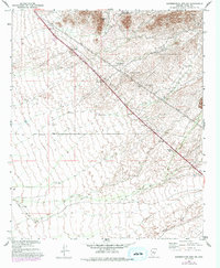 Superstition Mts. SW 1956 topographic map preview