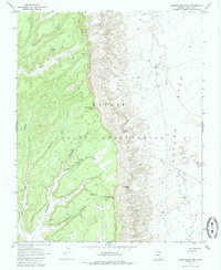Sweathouse Peak 1968 topographic map thumbnail