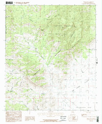 Swede Peak 1986 topographic map thumbnail