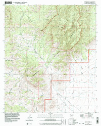 Swede Peak 1996 topographic map thumbnail