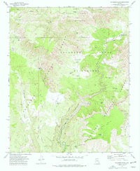 Sycamore Basin 1973 topographic map thumbnail