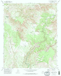 Sycamore Basin 1973 topographic map thumbnail