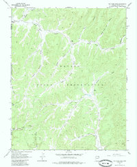 Tah Chee Wash 1968 topographic map thumbnail