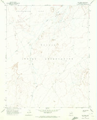 Tall Mesa 1968 topographic map thumbnail