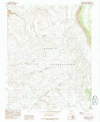 Tanner Well 1985 topographic map thumbnail