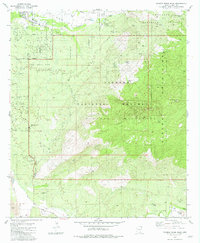 Tanque Verde Peak 1981 topographic map thumbnail