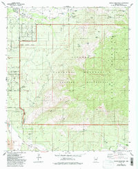 Tanque Verde Peak 1981 topographic map thumbnail