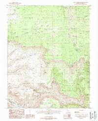 Tapeats Amphitheater 1988 topographic map thumbnail