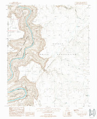 Tatahatso Point 1988 topographic map thumbnail
