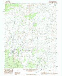 Teec Nos Pos 1982 topographic map thumbnail