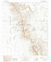 Temporal Pass 1990 topographic map thumbnail