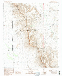 Temporal Pass 1990 topographic map thumbnail