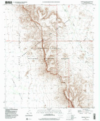 Temporal Pass 1996 topographic map thumbnail