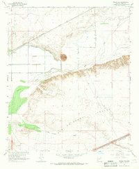 Texas Hill 1965 topographic map thumbnail