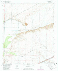 Texas Hill 1965 topographic map thumbnail