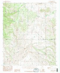 The Mesas 1985 topographic map thumbnail