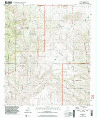 The Mesas 1996 topographic map thumbnail