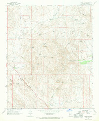 Thorn Peak 1967 topographic map thumbnail
