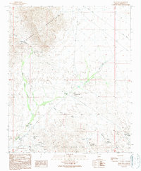 Tiger Well 1990 topographic map thumbnail