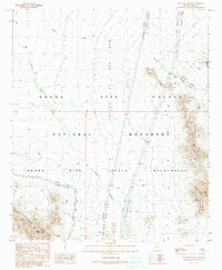 Tillotson Peak 1990 topographic map preview