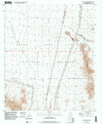 Tillotson Peak 1996 topographic map thumbnail