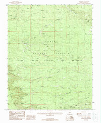 Timp Point 1988 topographic map thumbnail