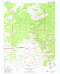 Tin Mountain 1968 topographic map thumbnail