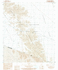 Tinajas Altas 1990 topographic map thumbnail