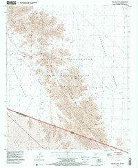 Tinajas Altas 1996 topographic map thumbnail