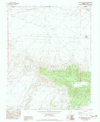 Toh Atin Mesa West 1982 topographic map thumbnail