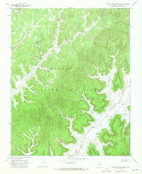 Toh Ne Zhonnie Spring 1968 topographic map preview