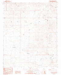 Tollgate Tank 1985 topographic map thumbnail
