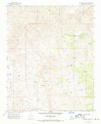 Tom Brown Canyon 1967 topographic map thumbnail